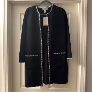 Open long cardigan